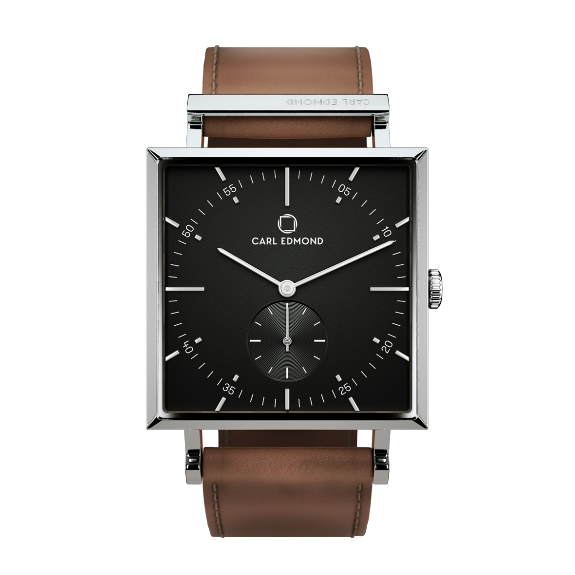 Granit Black Deluxe Cognac läder - Carl Edmond
