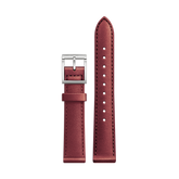 Dark Maroon Leather Strap - Carl Edmond
