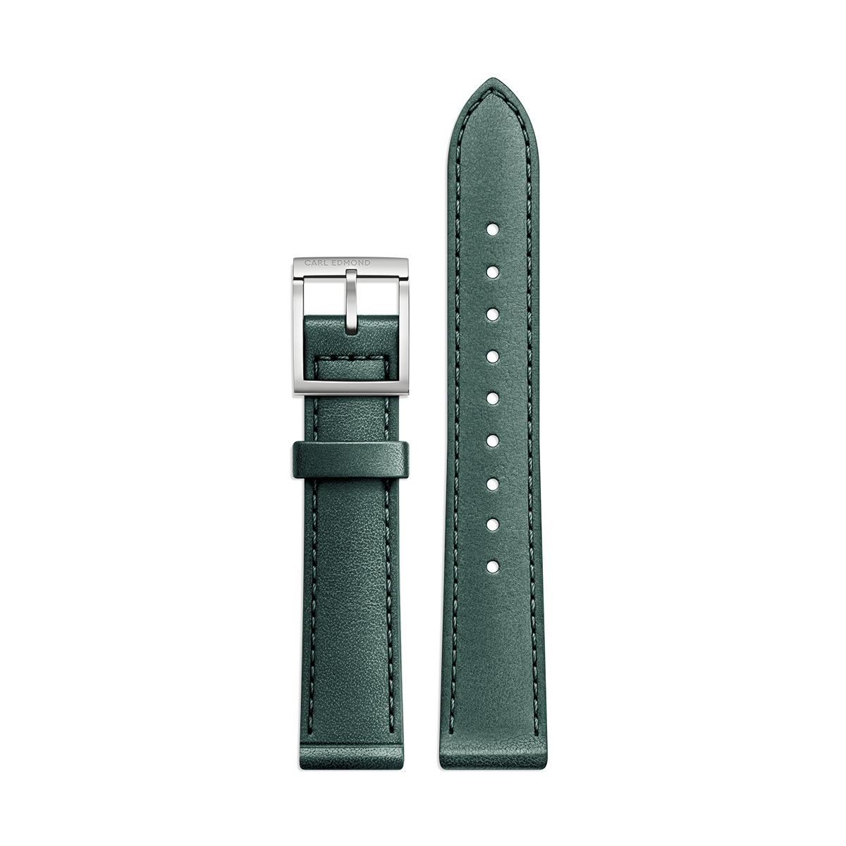 Forest Green Leather Strap