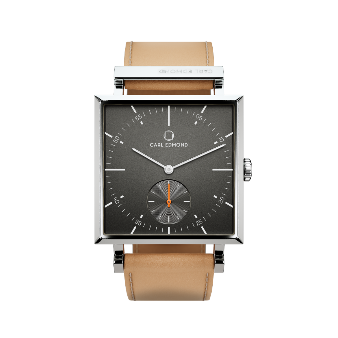 Granit Gunmetal Naturleder - Carl Edmond