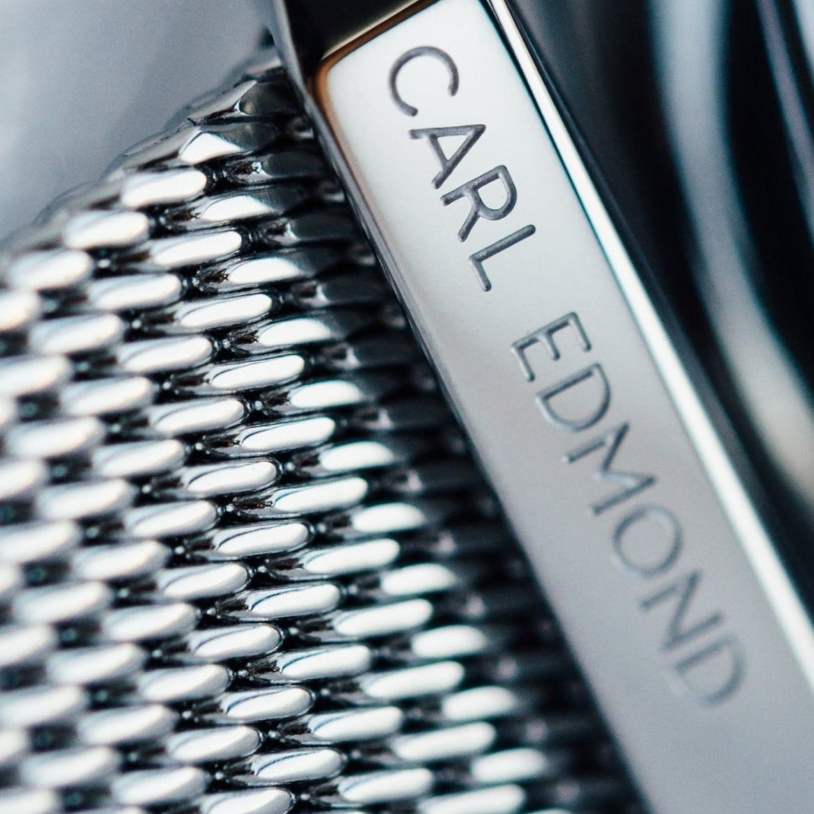 Granit Black Deluxe Silver Mesh - Carl Edmond