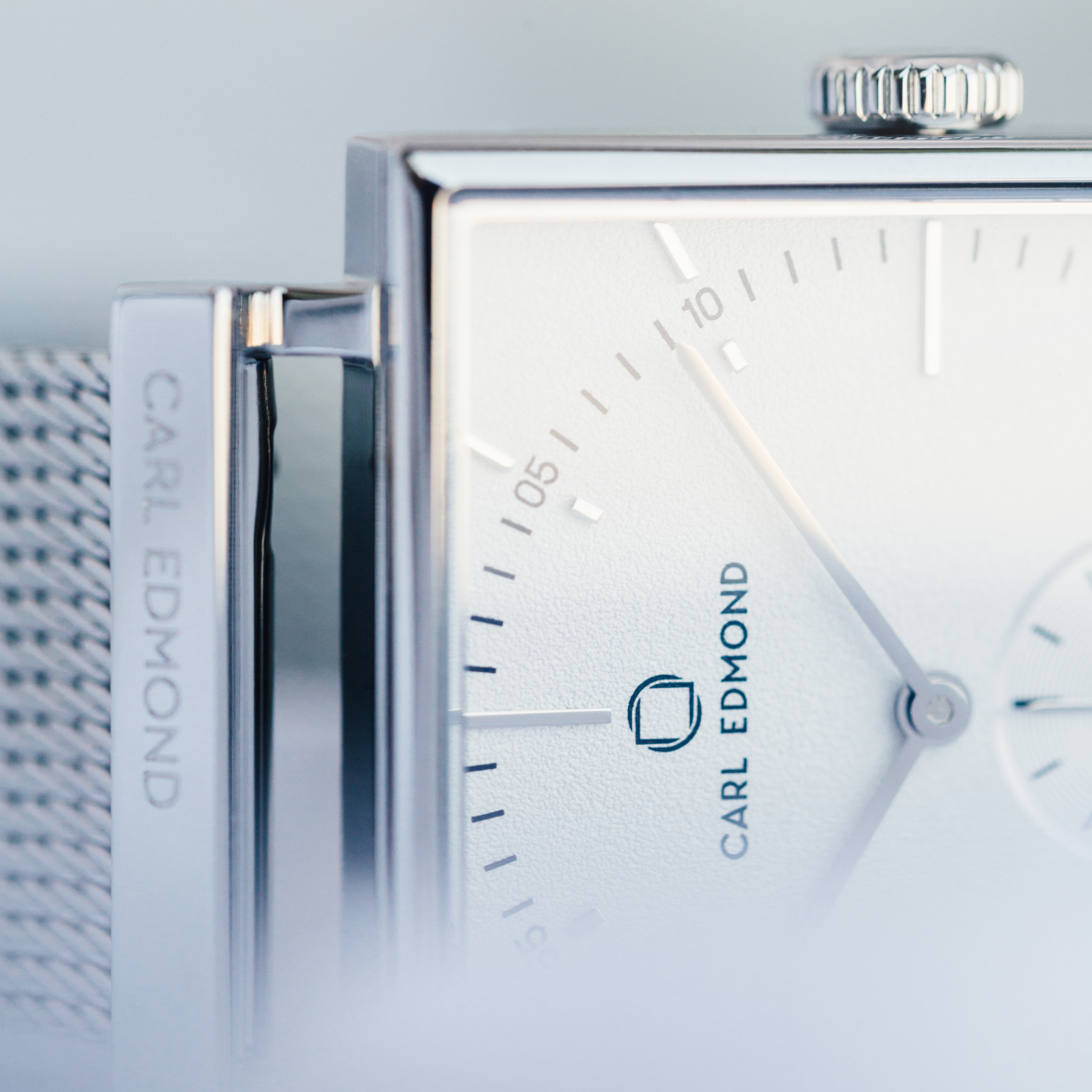 Granit White Deluxe Silver Mesh - Carl Edmond