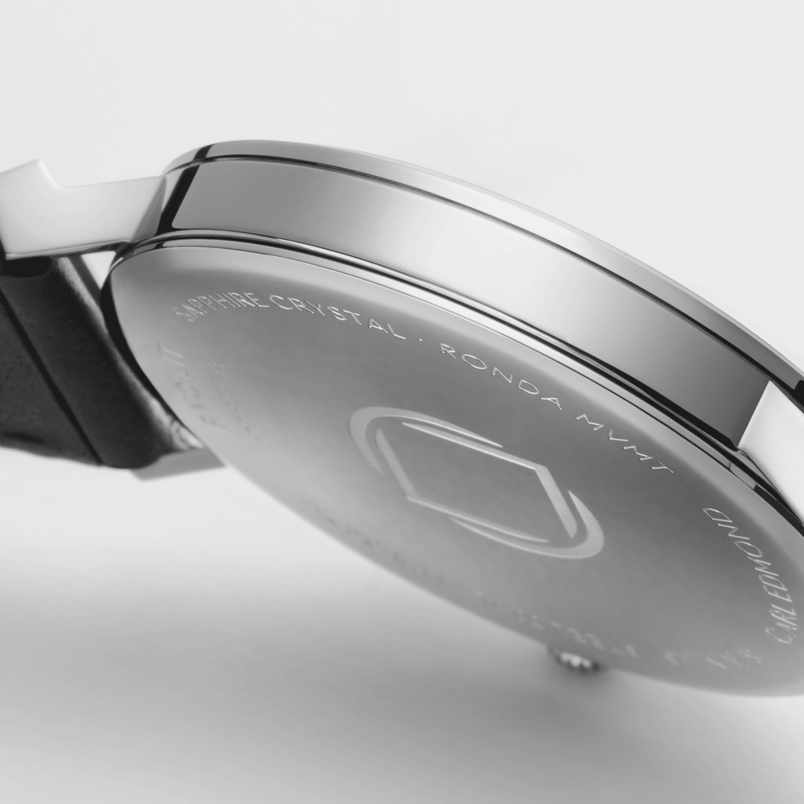 Ryolit Gunmetal Black Leather - Carl Edmond