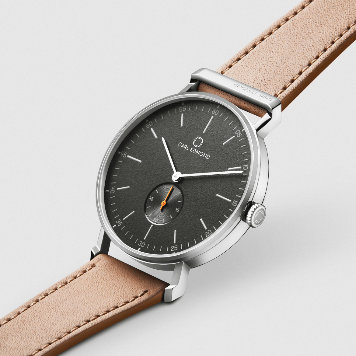 Ryolit Gunmetal Naturleder - Carl Edmond