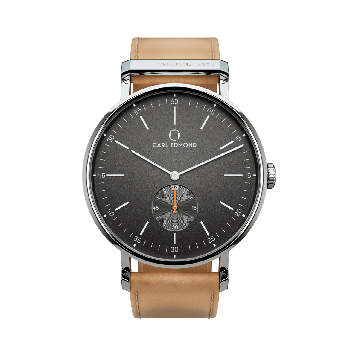 Ryolit Gunmetal Naturleder - Carl Edmond