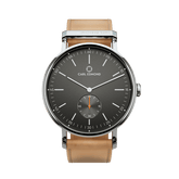 Ryolit Gunmetal Natural Leather - Carl Edmond