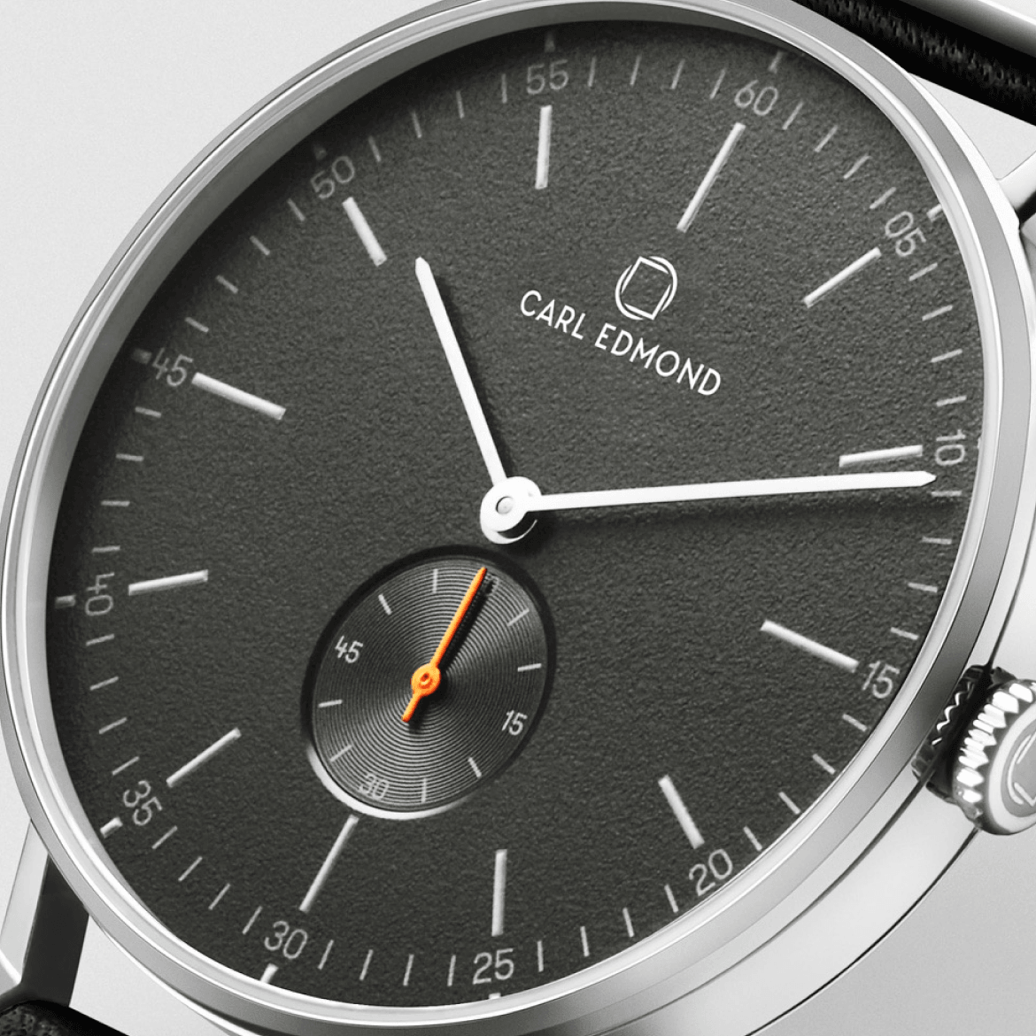 Ryolit Limed Spruce Black Leather - Carl Edmond