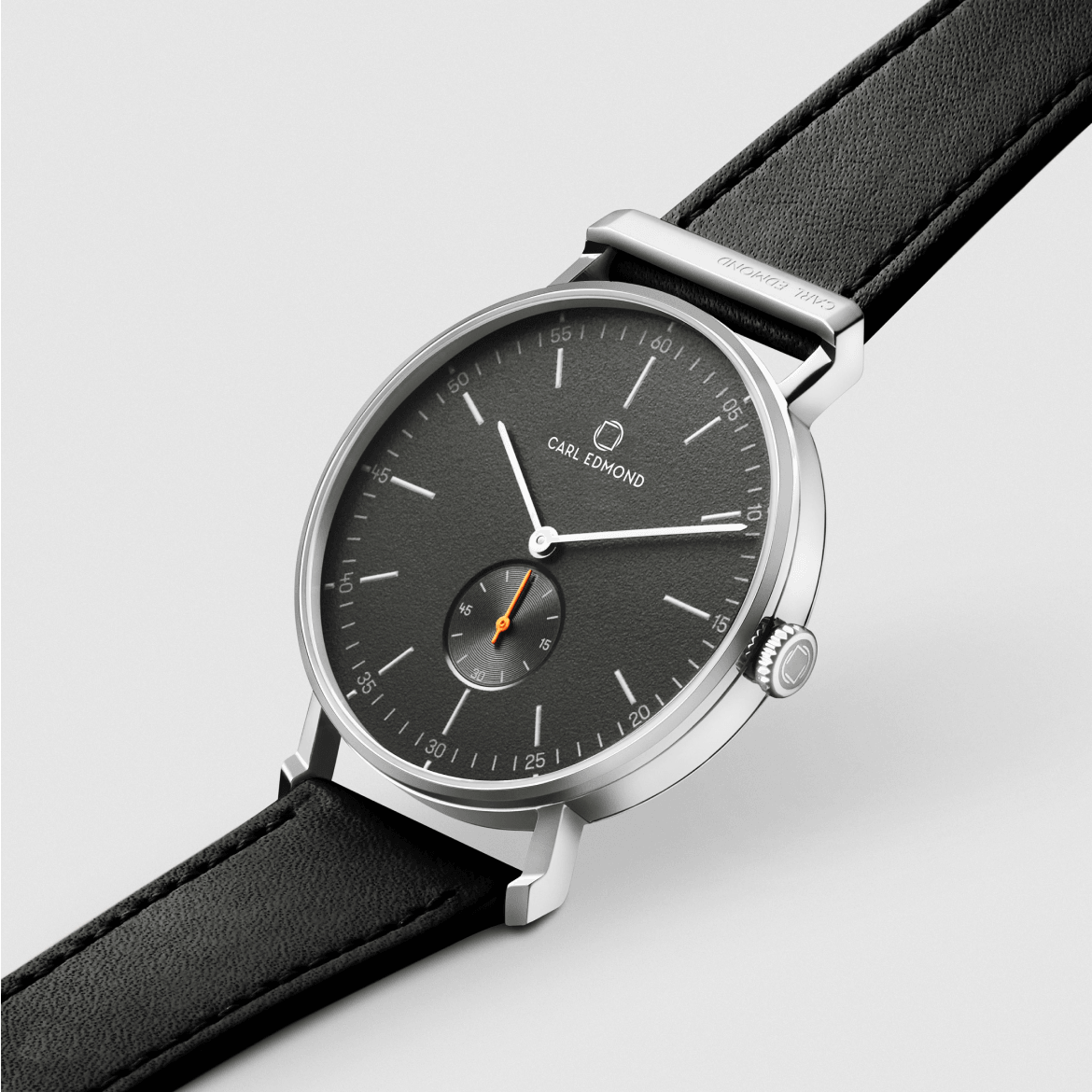 Ryolit Limed Spruce Black Leather - Carl Edmond