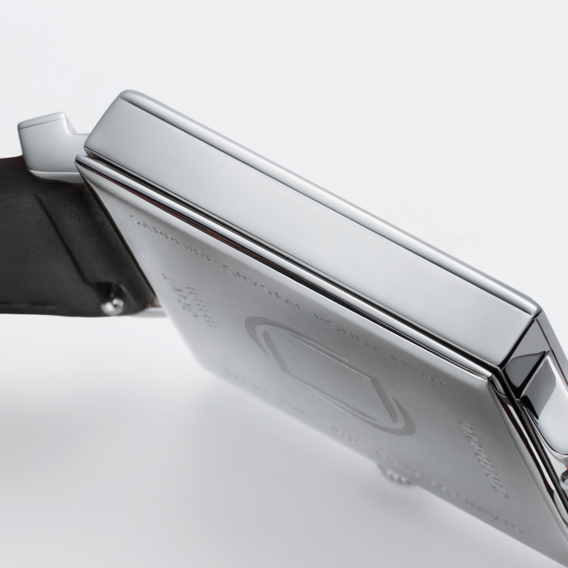 Granit Gunmetal Svart Läder - Carl Edmond