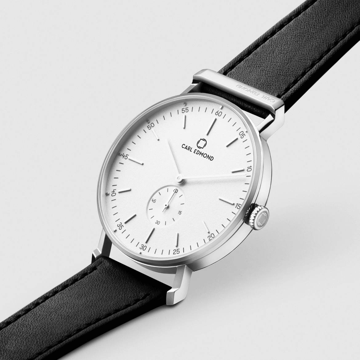 Ryolit White Deluxe svart läder - Carl Edmond