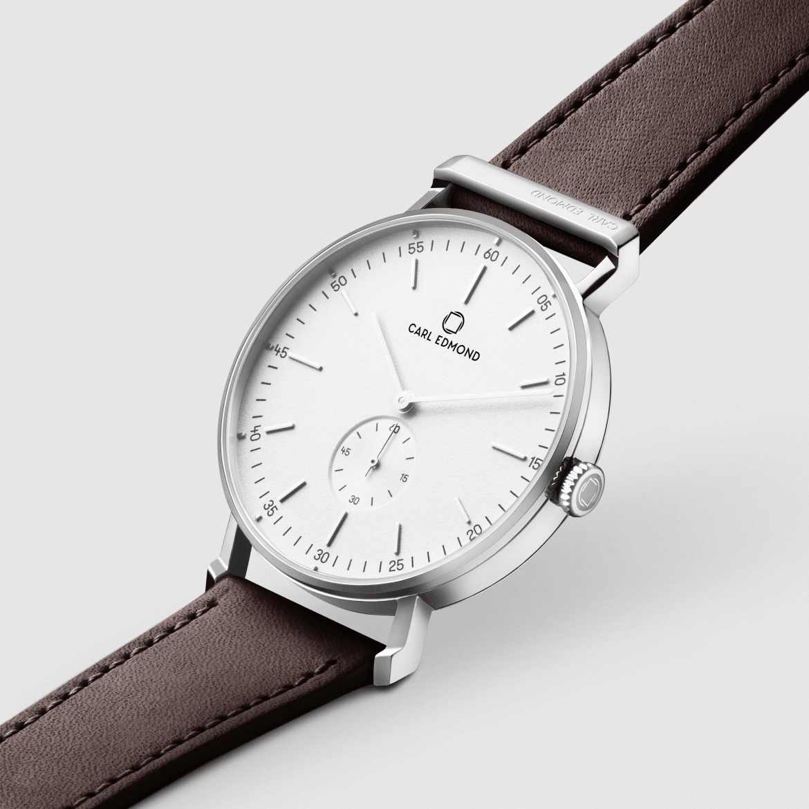 Ryolit White Deluxe Dunkelbraunes Leder - Carl Edmond