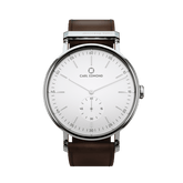 Ryolit White Deluxe Dark Brown Leather - Carl Edmond