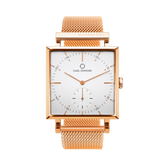 Granit White Deluxe Rose Gold Mesh - Carl Edmond