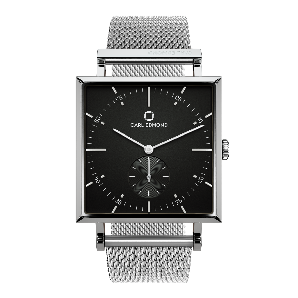 Granit Black Deluxe Silver Mesh - Carl Edmond