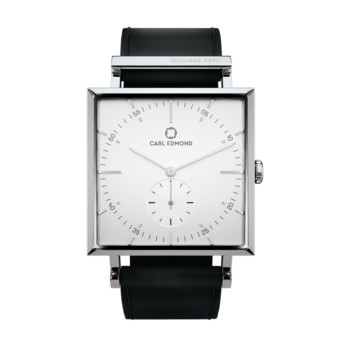 Granit White Deluxe Black Leather - Carl Edmond