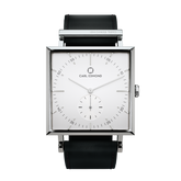 Granit White Deluxe Black Leather - Carl Edmond